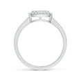 thumbnail image 2 of ANGARA Natural Trillion Composite Diamond Halo Ring in 14K White Gold for Women (Size-3.3mm| Color-H| Clarity-SI2) | April Birthstone, Anniversary, Jewelry Gift for Women | Natural Diamond Ring, 2 of 9