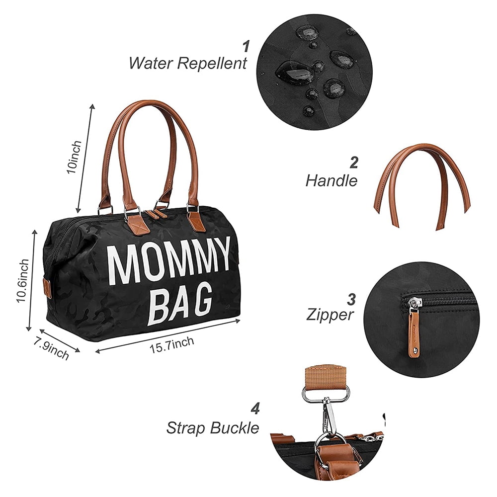  Baybou Hospital Bag Mommy Bag Baby Diaper Bag Large