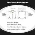 thumbnail image 2 of Detachable Collar Blouse for Women, Faux Half Shirt with Fake Collar for sweaters uniforms, 2 of 6