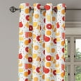 thumbnail image 3 of Ambesonne Orange Grommet Curtain, Fruits Juice Lemon, 50" x 63", Apricot Ruby, 3 of 6