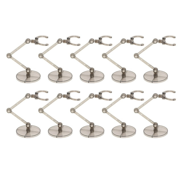 10 Sets Doll Stand, 6 Inch Dolls and Action Figure Stand Action Figure Display Holder Base