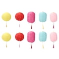 thumbnail image 1 of Chinese Paper Lanterns, Light Durable 10 Sets Easy Assembly Rich Colors Round Paper Lanterns Waterproof With Lights For Family, 1 of 8