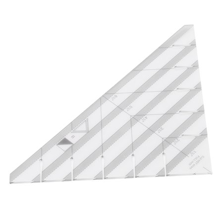 LAFGUR Strip Tube Rulers For Quilters,Triangular Plate Scale Ruler ...