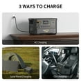 thumbnail image 4 of PECRON F3000LFP 3072Wh/3600W Portable Power Station, Surge 4500W, 13 Versatile Outputs, BMS, UPS, Fast Charging, APP Control, LiFePO4 Battery Solar Generator, Power Backup for Camping, Home Use, RV, 4 of 11