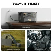 PECRON F3000LFP 3072Wh/3600W Portable Power Station, Surge 4500W, 13 Versatile Outputs, BMS, UPS, Fast Charging, APP Control, LiFePO4 Battery Solar Generator, Power Backup for Camping, Home Use, RV