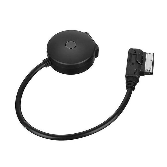 Car Ami Mdi Bluetooth Audio Aux Female Usb Adapter Cable For A4 A6 Q5 Q7 Afterward 2009(1pcsblack)
