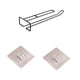 thumbnail image 1 of Estante para colgar copas de vino Moyic soporte autoadhesivo hierro, 1 of 6