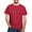 Cardinal, variant on - Delta Sigma Phi Color Stacked Logo T Shirt - Men's Classic Graphic Cotton T-Shirt