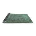 thumbnail image 2 of Ahgly Company Indoor Round Persian Light Blue Traditional Area Rugs, 4' Round, 2 of 4