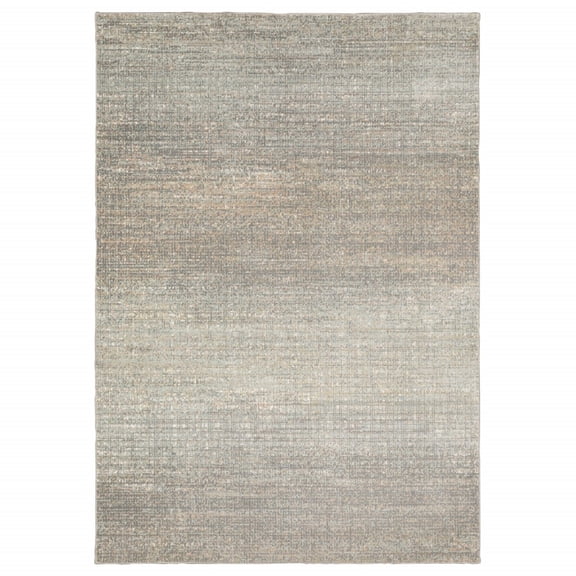 9' x 12' Gray Green Abstract Confetti Indoor Area Rug