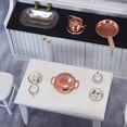 thumbnail image 1 of OUNONA 1 Set Mini Soup Pot Golden Alloy Mini Sauce Pan Multi-Purpose for DIY Manual Work, 1 of 8