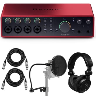 Focusrite Scarlett 2i2 Studio (3rd Gen) - Pro Audio Interface USB