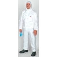thumbnail image 4 of 3m Hooded Disposable Coveralls, Xl, White, Microporous Laminate 4510-XL, 4 of 8