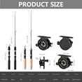 thumbnail image 5 of 1 Set Fishing Rod With Fishing Reel Ultra Short Portable Mini Winter Outdoor Ice, 5 of 11