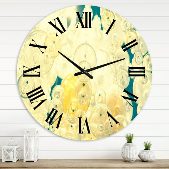 Designart 1 in Modern,Contemporary Wall Clock