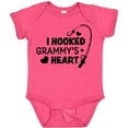 thumbnail image 3 of Inktastic I Hooked Grammy's Heart with Fishing Rod Boys or Girls Baby Bodysuit, 3 of 5