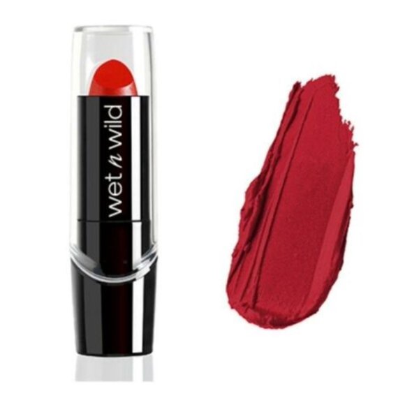 labial acabado sedoso Wet n wild Silkyfinish lipstick