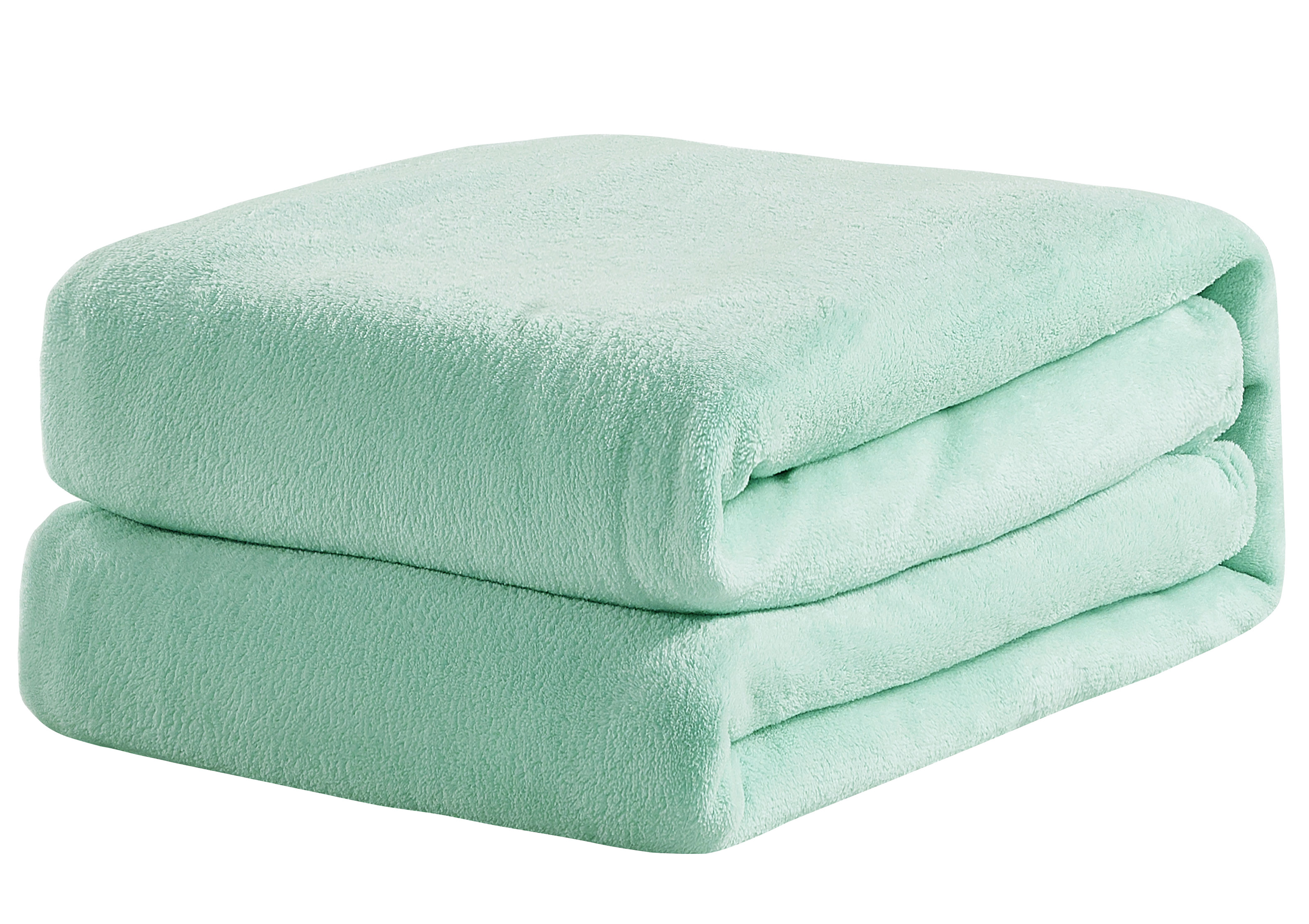Harper Lane Velvet Plush Blanket Mint Full/Queen