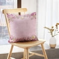 thumbnail image 5 of LALILO Throw Pillow Covers Vintage Flower Floral Dot Polka Album Cushion Cover 18" x 18", 2 Pack, 5 of 6