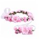 thumbnail image 1 of YSNOOWE Floral Rosa Para Mujer Con Exquisito Ideal Para Bodas Y Fiestas, 1 of 8