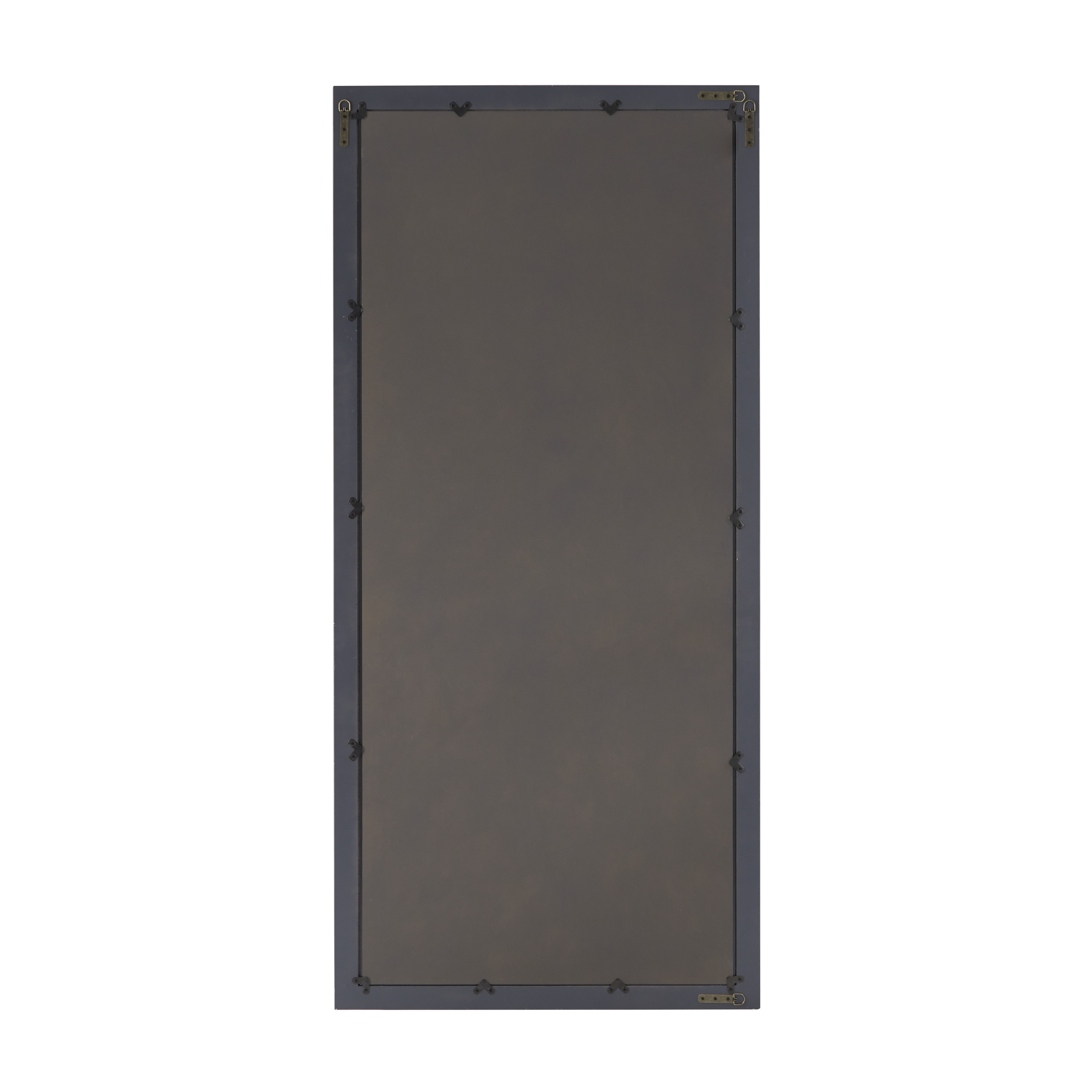 DecMode 33" x 70" Gray Wall Mirror