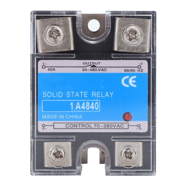 Relé de estado sólido Jadeshay A 70-280 VCA 24-480 VCA 10 A/25 A/40 A/60 A/75 A/80 A/100 A