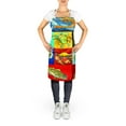 thumbnail image 2 of Carolines Treasures MW1250APRON Mixed Seafood Apron Large multicolor, 2 of 4