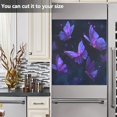thumbnail image 6 of Dishwasher Sticker Magnetic Dishwasher Sticker Magnetic Decorative Sticker Refrigerator Sticker Dishwasher Decorative Stickers Dreamy Purple Butterflies Art, 6 of 6