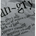 thumbnail image 5 of Hangry Definition Angry Foodie Toddler Boy Girl T Shirt Infant Toddler Brisco Brands 12M, 5 of 6