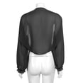thumbnail image 2 of MSemis Womens Shawl Open Front Bolero Shrugs Jacket Cardigan, 2 of 5