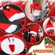 thumbnail image 4 of Decoración de mesa navideña, Mini sombrero de Papá Noel, vajilla, juego de cuchillos y tenedores, soportes de platería, decoraciones colgantes de Navidad, ajuste de mesa de Navidad, 4 of 4