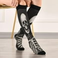 thumbnail image 5 of FREEAMG Funny Skull Compression Socks for Women and Men(2Pairs)-Best Support for Running, Athletic, Nursing, Travel, 5 of 7