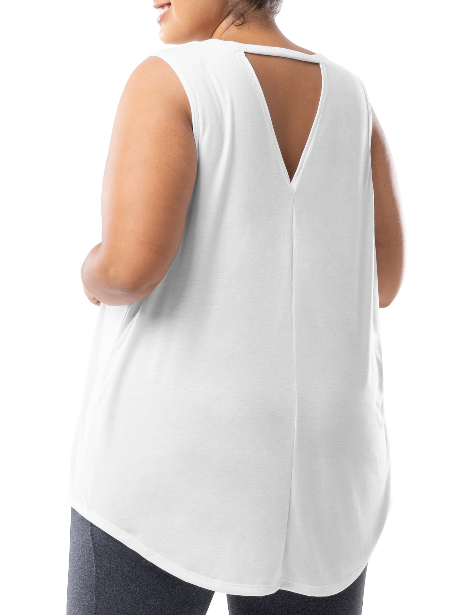 Athletic Works Women's Plus Active Open Back Tank