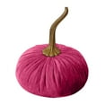 thumbnail image 1 of Handmade Velvet Decorative Pumpkin Ornament Elegant Autumn Home Desktop, 1 of 4