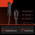 thumbnail image 4 of A-Premium 9PCS Spark Plug Wires Compatible with Volvo Penta 5.0L 5.7L 8.1L, GXI GI OSI Fuel Injected Engines with Flat Top Distributor, 4 of 5