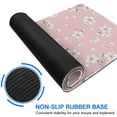 thumbnail image 6 of Long Mouse Pads for Desk,Pioneer Flower Floral Print Pattern Desk Mats on Top Of Desks, Desk Mouse Pad Extra Large with 3mm Non-Slip Base and Stitched Edge for Gaming,Office,Work,Home 31.5"x11.8", 6 of 6