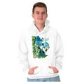 thumbnail image 3 of Popeye Never Quits Asian Inspired Men Big & Tall Graphic Hoodie Brisco Brands 4X, 3 of 5