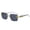 Grey, variant on Unisex Rimless Gradient Sunglasses – Cut Edge Polygonal Lens, Metal Marble Temple for Outdoor Sports Running Cycling, UV Protection Vintage Shades Orange One Size