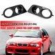 thumbnail image 1 of Carbon Fiber Look/Glossy Black Fog Light Cover for BMW E46 M3 Coupe 2001-2006 Grill Frame Surrounds Air Duct Bezels Lamp Hood, 1 of 5