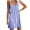 Blue, variant on TIHLMK Sundresses for Women Casual Beach Fashion Women Casual Striped Sleeveless Round-Neck Ladies Cami Mini Dress Gift for Women
