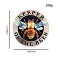 thumbnail image 1 of Colgante De Abeja De Metal Que Cuelga El Letrero De Apicultura [Yuexinghui] Procesado Por IP Keeper Of The Bees Metal Art Bolsa De Artesanía De Jardín De Pared De Abeja De Metal ANGGREK Otros, 1 of 8