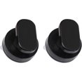 thumbnail image 1 of 2 Pcs Poignées de Porte à Ventouse Poignée à Ventouse Noire Adaptée pour Armoire, 1 of 2