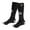 Grey, variant on 1 Pair Heated Socks Long Stockings Breathable Heating Feet, Foot Warmer, Thermal Black