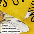 thumbnail image 7 of Hello Spring Garden Flag 12x18 Inch Double Sided Outside, Floral Daisy Yard Outdoor Flag Yellow, 7 of 7