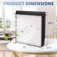 thumbnail image 2 of 1040 Replacement Wick for AIRCARE Essick Air B40 B40-C Humidifier Wick Filter, Replaces 3D6100 5D6700 76D100 CM330ABLK CM330AWHT CM330DBLK CM330DWHT D46720 E35000 E27000 MA0300 MA0500-4 Pack, 2 of 6