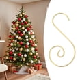 thumbnail image 7 of 20 Pcs Swirl Metal Christmas Ornament Hooks, Colorful Festive Bauble Hangers, Decorative Christmas Tree Hooks, S-Shaped Holiday Hanging Hooks for Ball Ornaments and Seasonal Decorations, 7 of 7