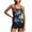 Multi-Couleur1, variante sur VBTAPA Tankinis pour Femmes à Imprimé Floral, Maillots de Bain Deux Pièces, Haut de Tankini Blouson avec Short Garçon, Contrôle du Ventre, Tenue de Plage, Ventes Éclair Aujourd'hui, Multicolore G