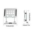 thumbnail image 3 of Binmer Support de Tablette en Alliage d'Aluminium, Réglable de Façon Flexible, Roulements d'Amortissement Robustes en Métal, Rotation Tout Autour, Port de Chargement Réservé pour Appareils de Moins de 13 Pouces, 3 of 6
