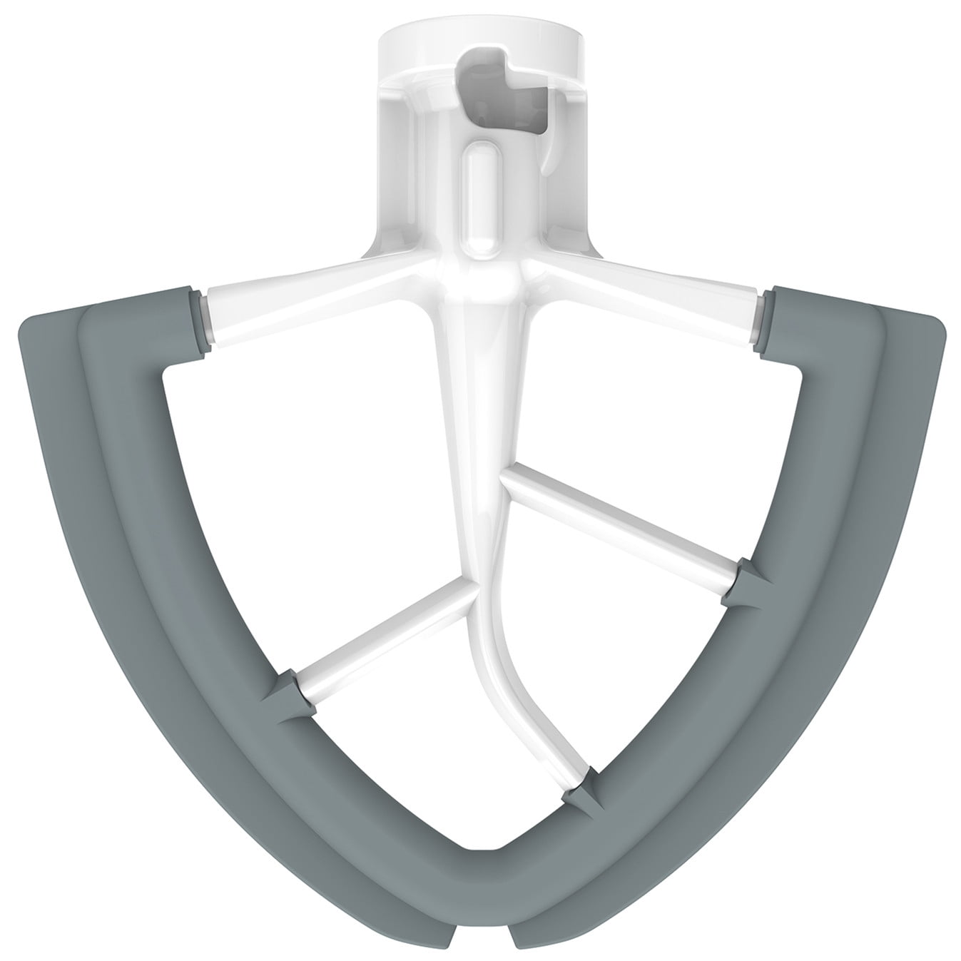 Kenome Flex Edge Beater for KitchenAid Tilt-Head Stand Mixer, 4.5-5 Quart Flat Beater Paddle with Flexible Silicone Edges Bowl Scraper