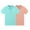 Acradia/Dahlia(PACK D), variant on Bienzoe Girl's Breathable Short Sleeve Polo 2pcs PACKB 10/12,Blue,Gray